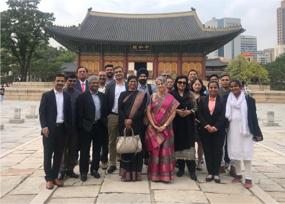 Indian delegation visits to Korea Event